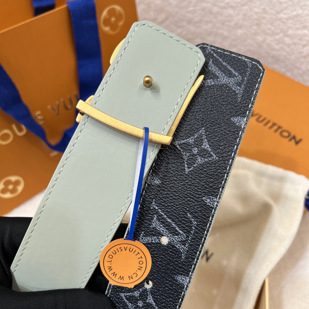 Louis Vuitton LV Custom Canvas Belt