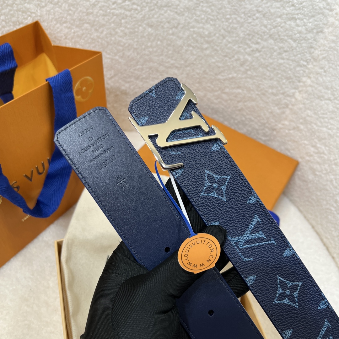 Louis Vuitton LV Custom Canvas Belt