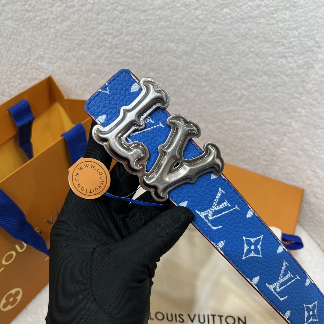 Louis Vuitton LV Men's Custom Canvas Belt