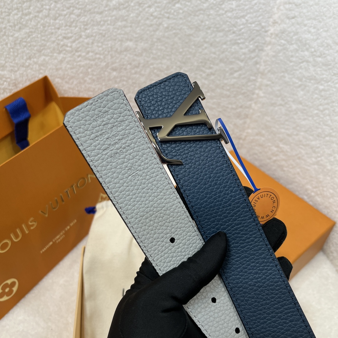 Louis Vuitton LV Men's Reversible Two-Tone Belt