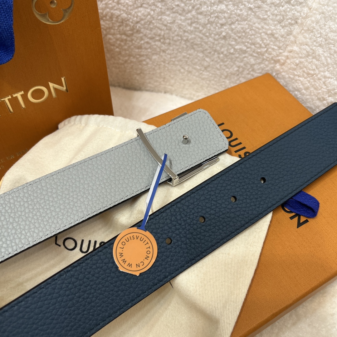 Louis Vuitton LV Men's Reversible Two-Tone Belt