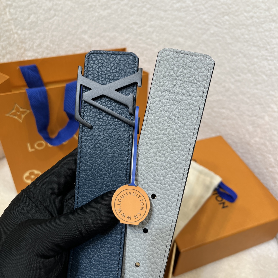 Louis Vuitton LV Men's Reversible Two-Tone Belt