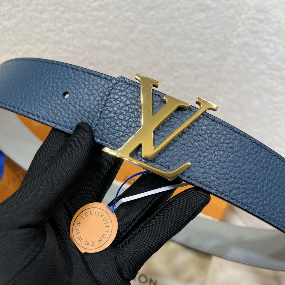 Louis Vuitton LV Men's Reversible Two-Tone Belt