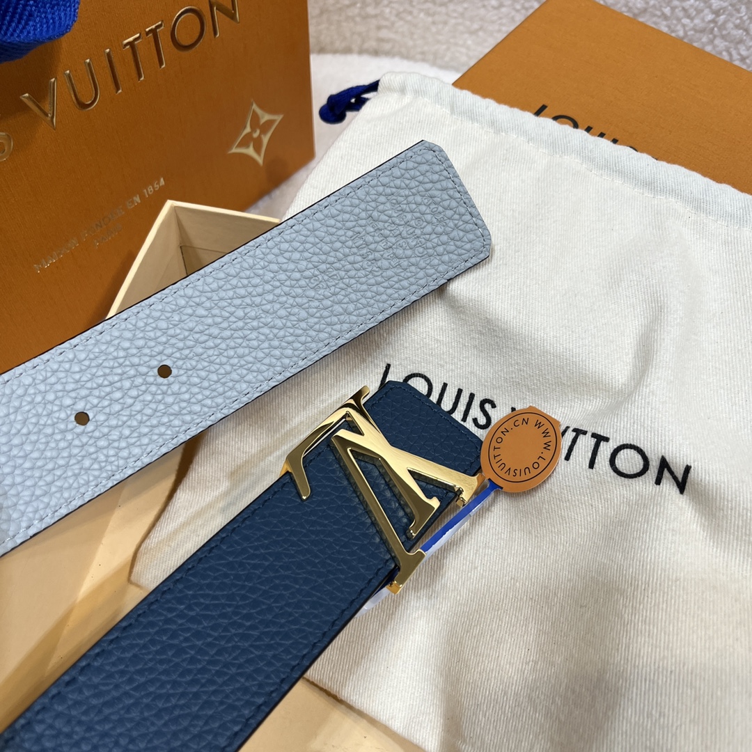 Louis Vuitton LV Men's Reversible Two-Tone Belt