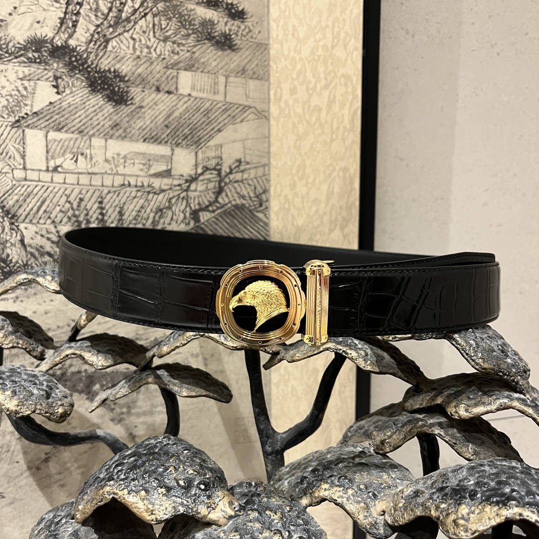 Stefano Ricci High-End Men's Reversible Belt