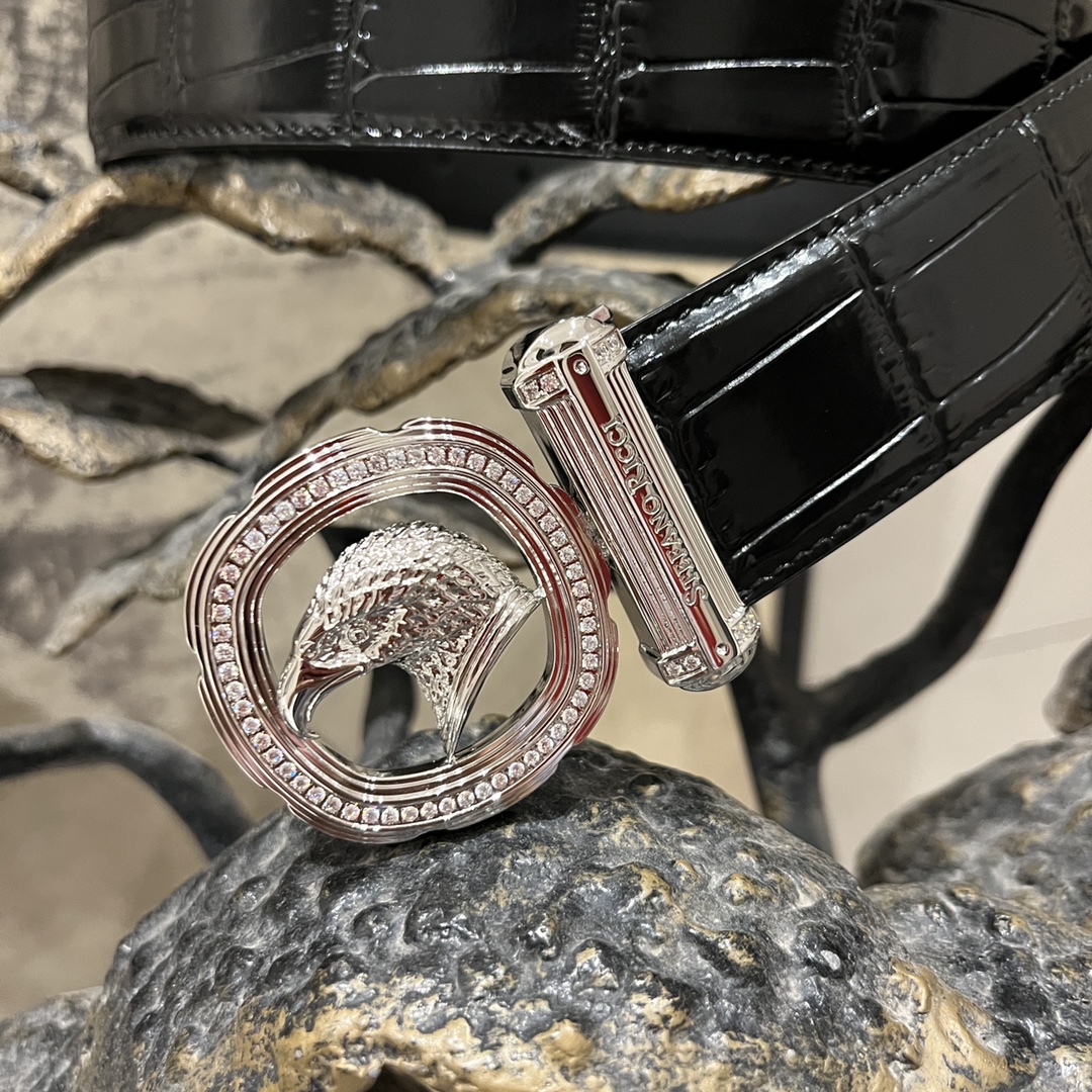 Stefano Ricci High-End Men's Reversible Belt