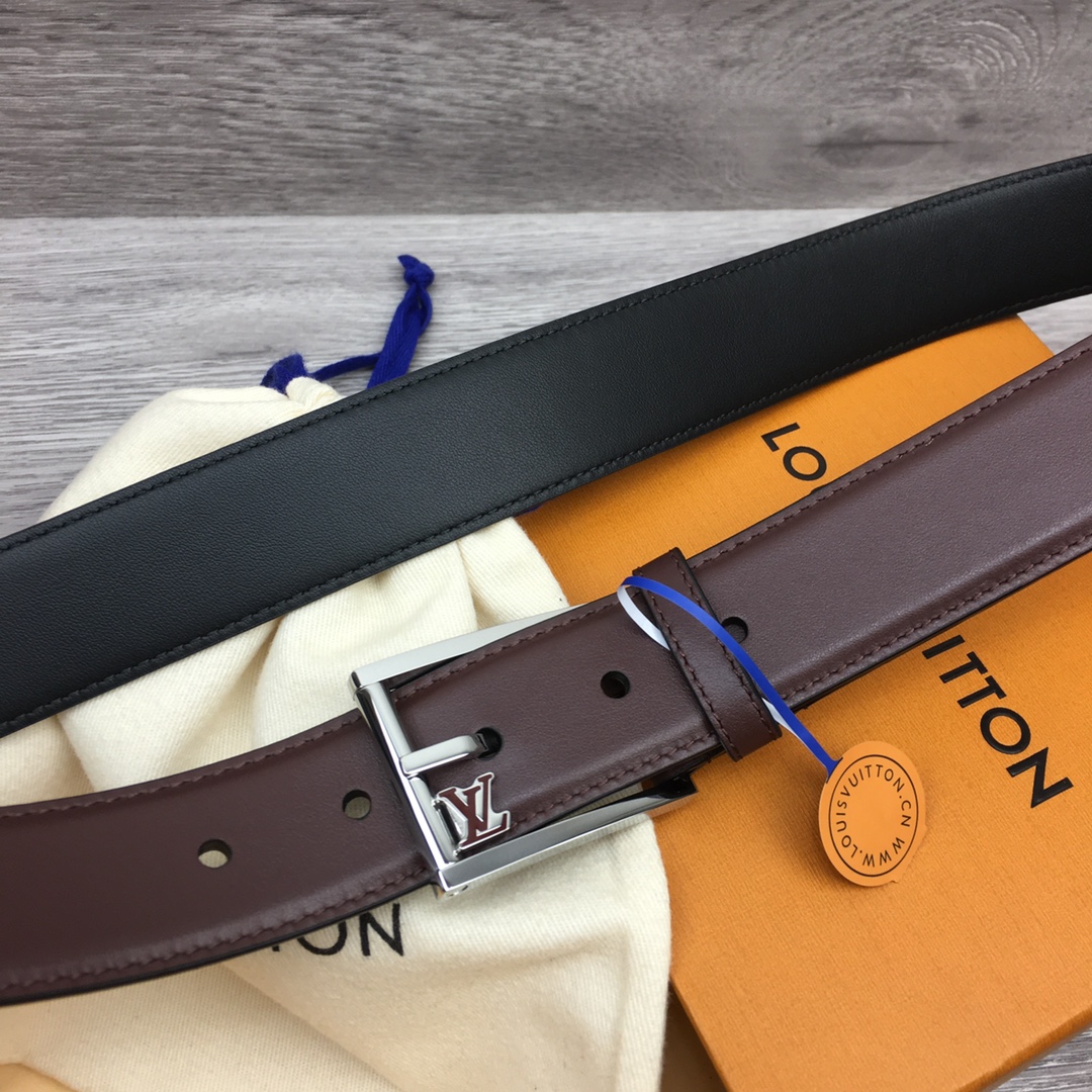 Louis Vuitton LV Men's New Casual Belt