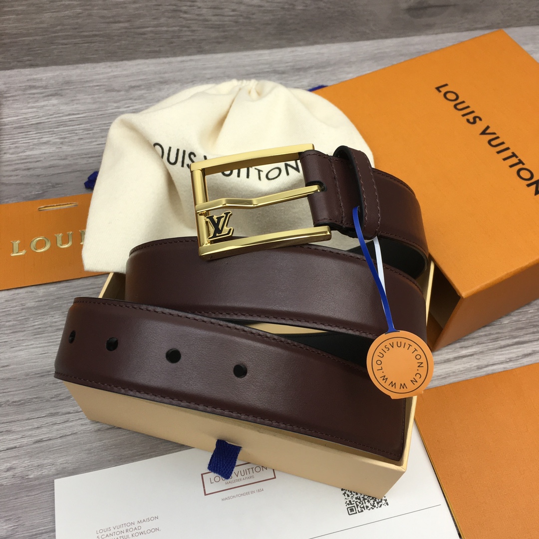 Louis Vuitton LV Men's New Casual Belt