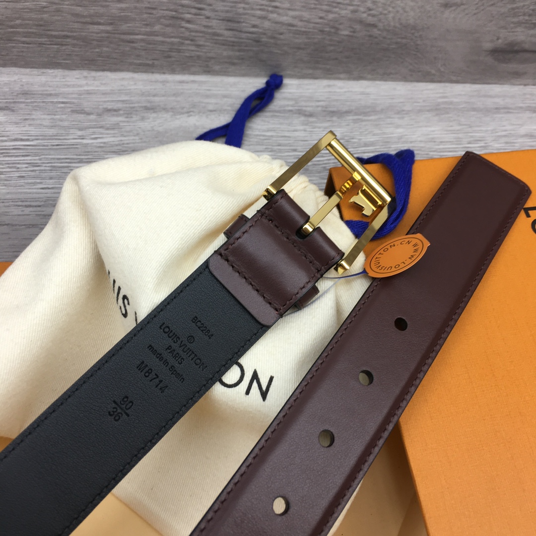 Louis Vuitton LV Men's New Casual Belt