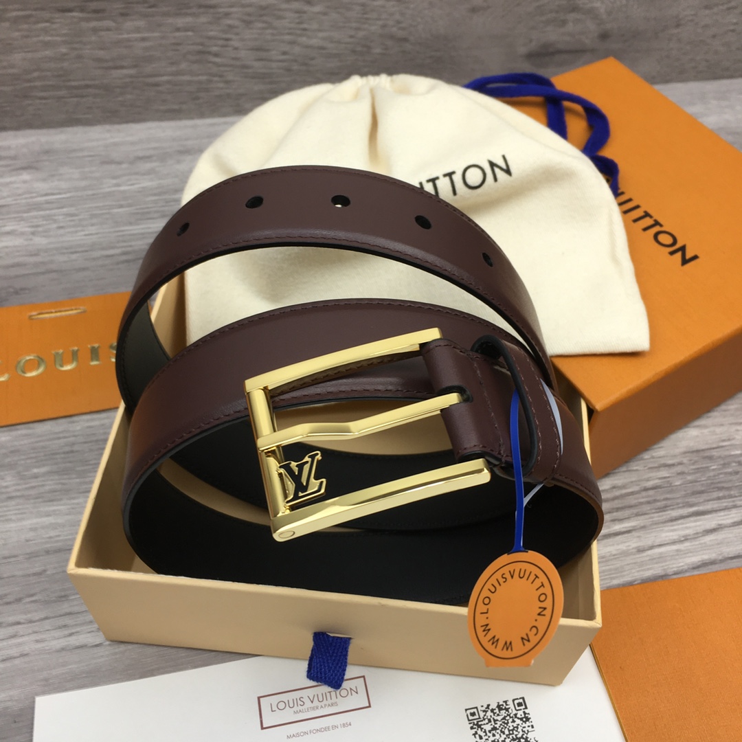 Louis Vuitton LV Men's New Casual Belt