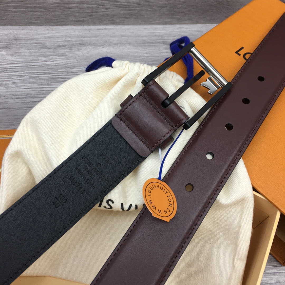 Louis Vuitton LV Men's New Casual Belt