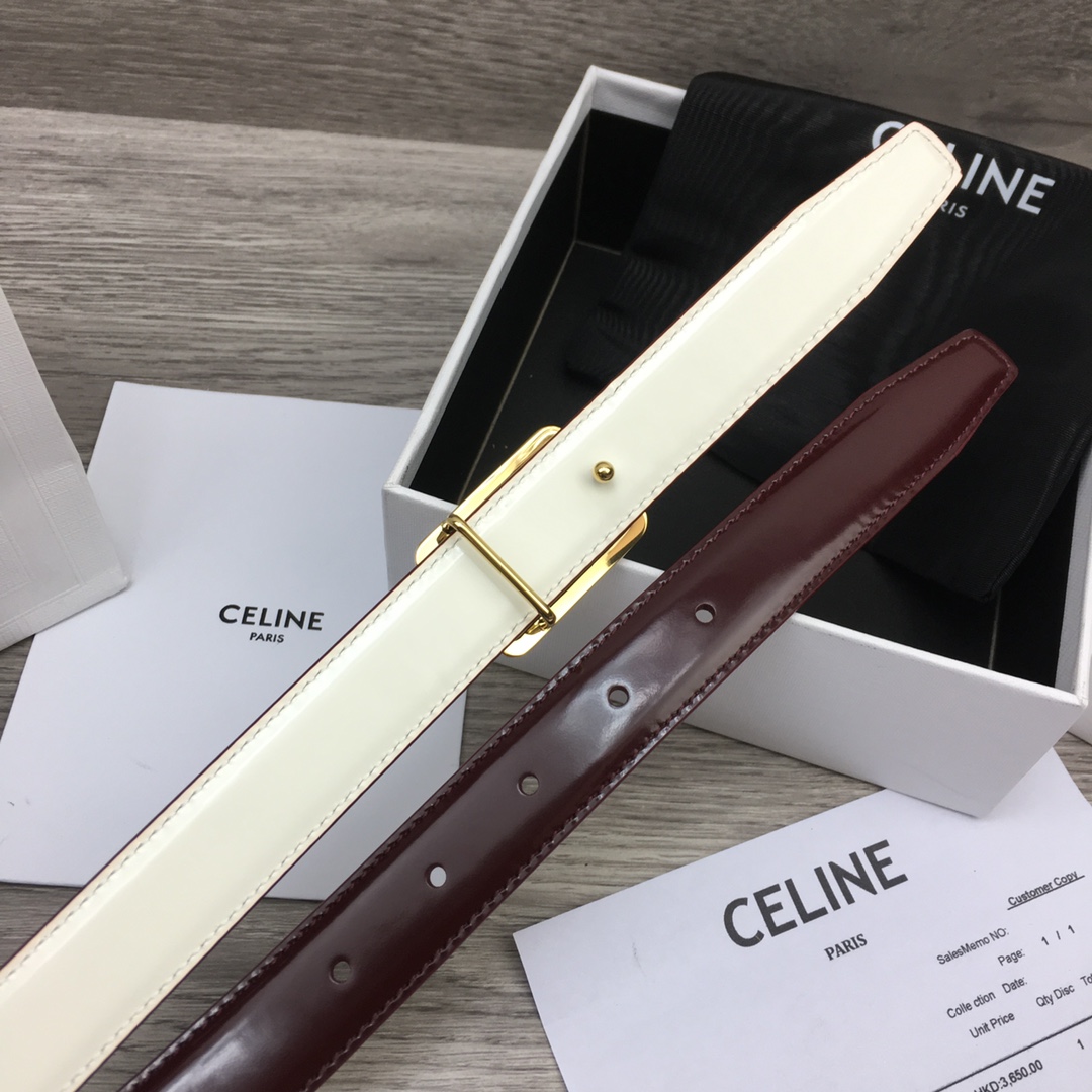 Celine New Triomphe Women's Belt