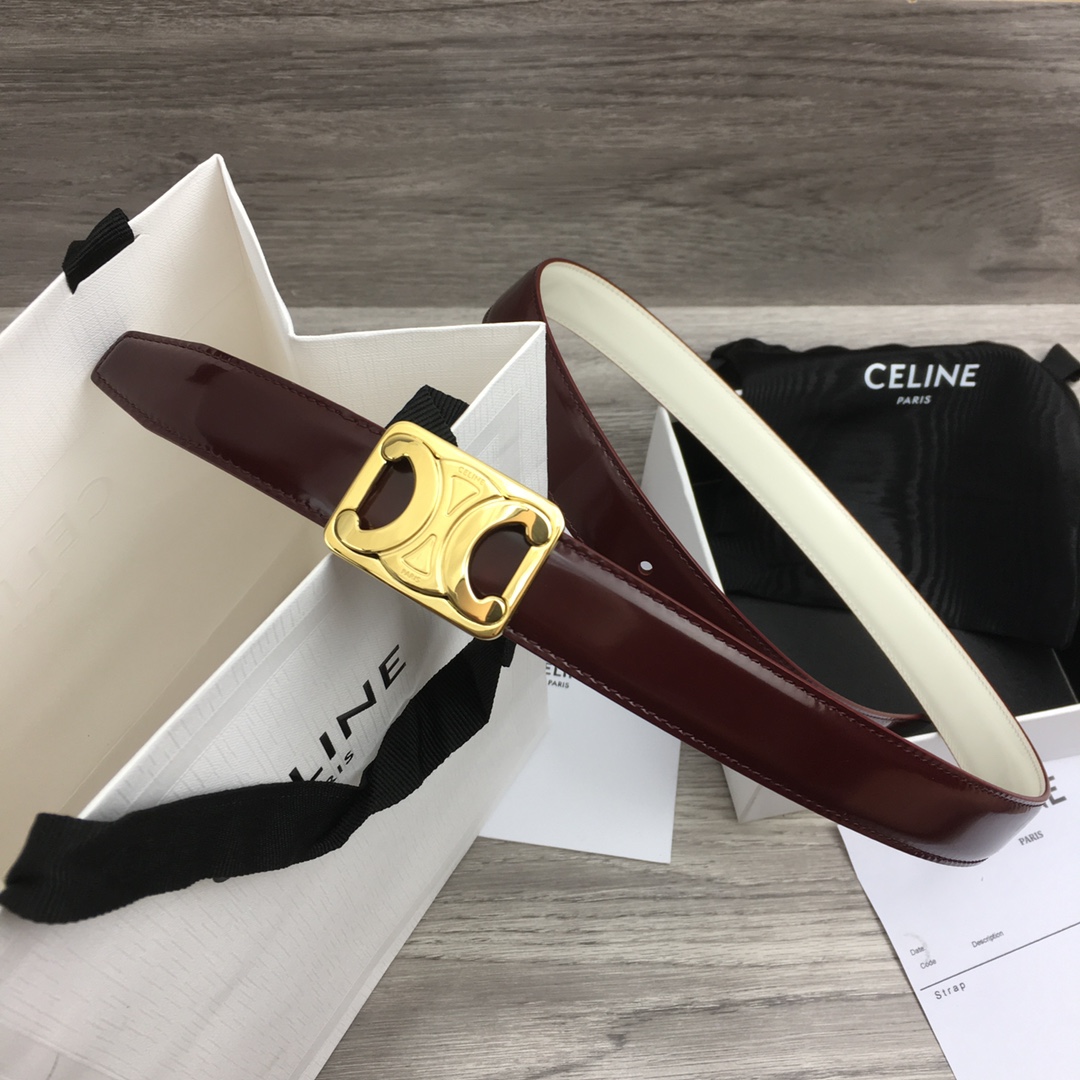 Celine New Triomphe Women's Belt