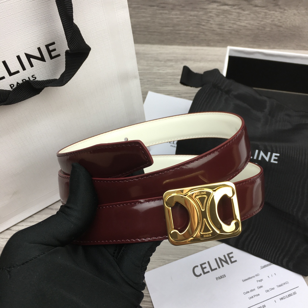 Celine New Triomphe Women's Belt