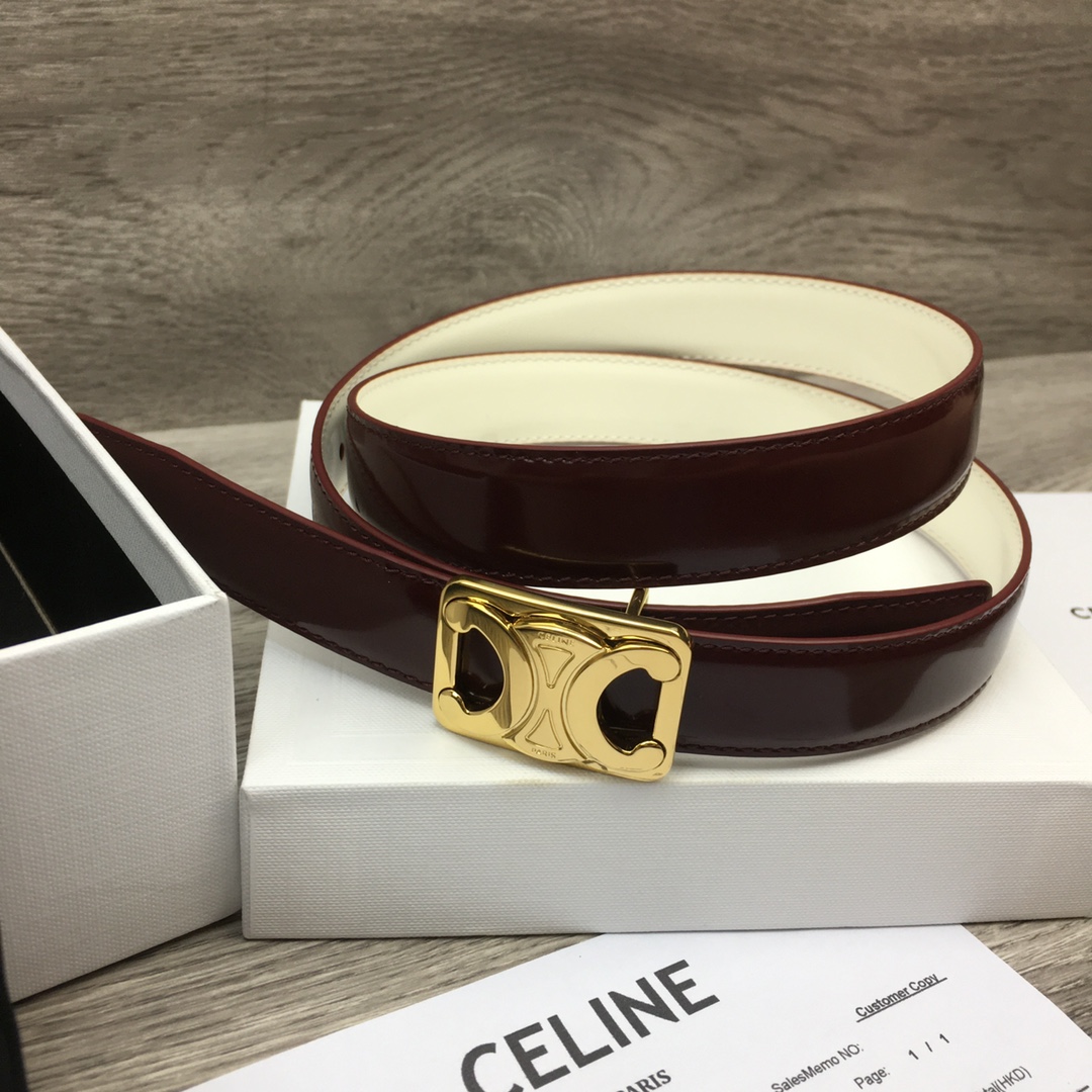 Celine New Triomphe Women's Belt