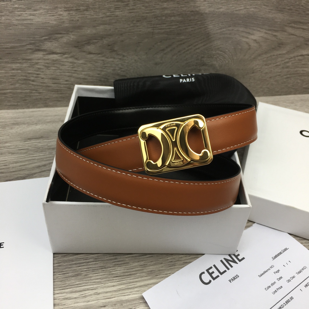 Celine New Triomphe Women's Belt