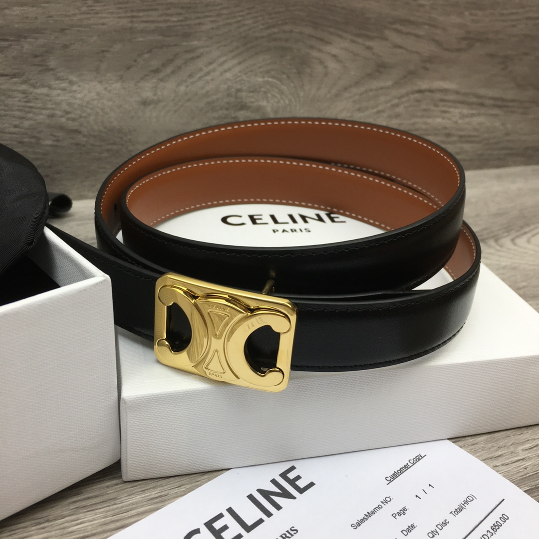 Celine New Triomphe Women's Belt