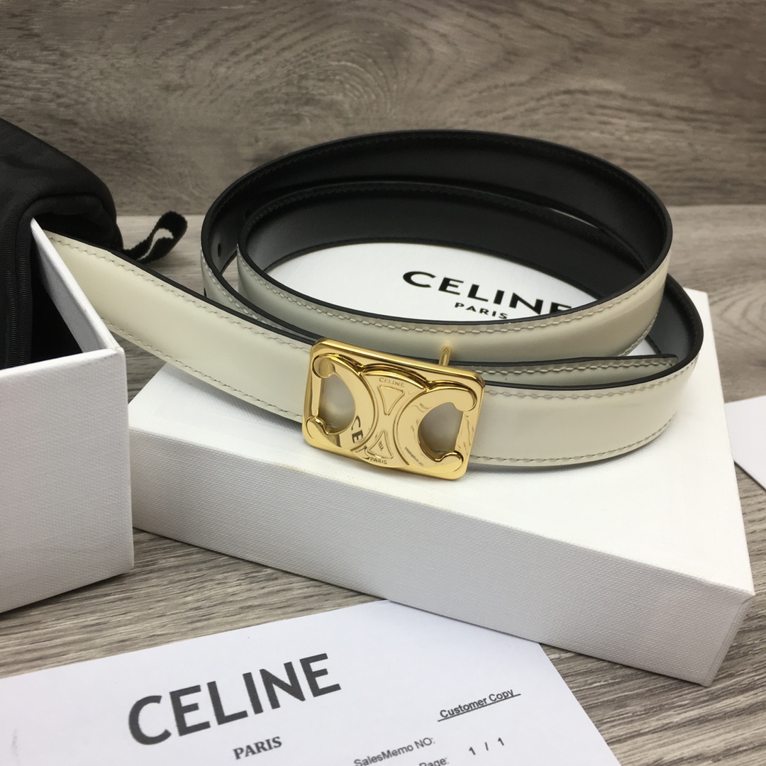 Celine New Triomphe Women's Belt