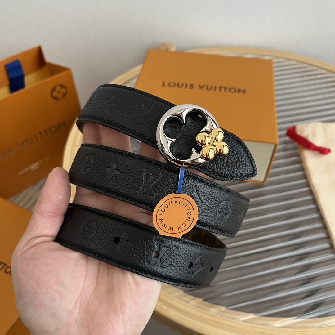 Louis Vuitton LV Women's 3cm Reversible Belt