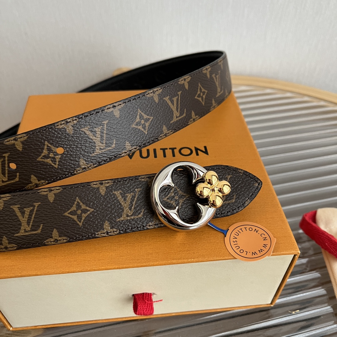 Louis Vuitton LV Women's 3cm Reversible Belt