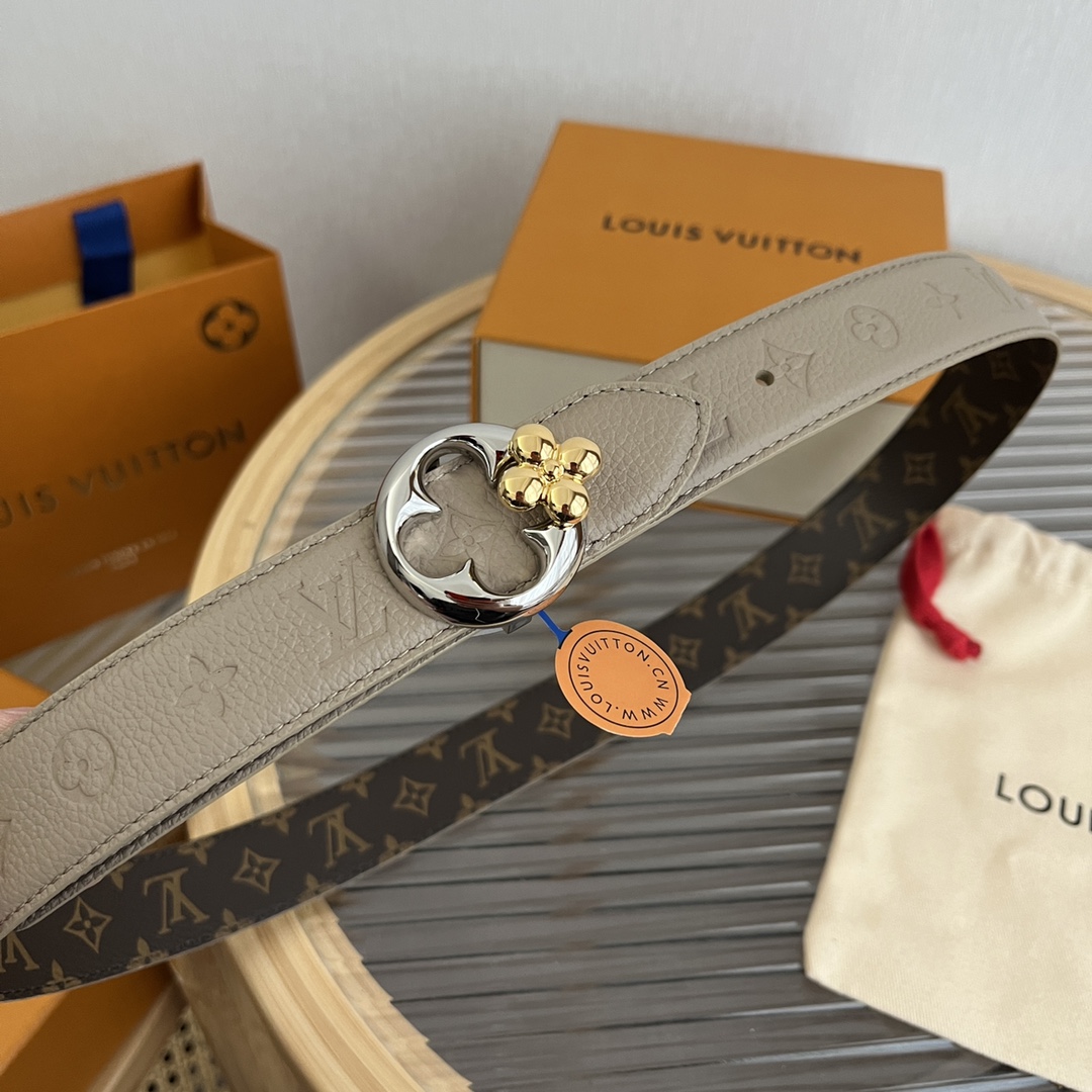 Louis Vuitton LV Women's 3cm Reversible Belt