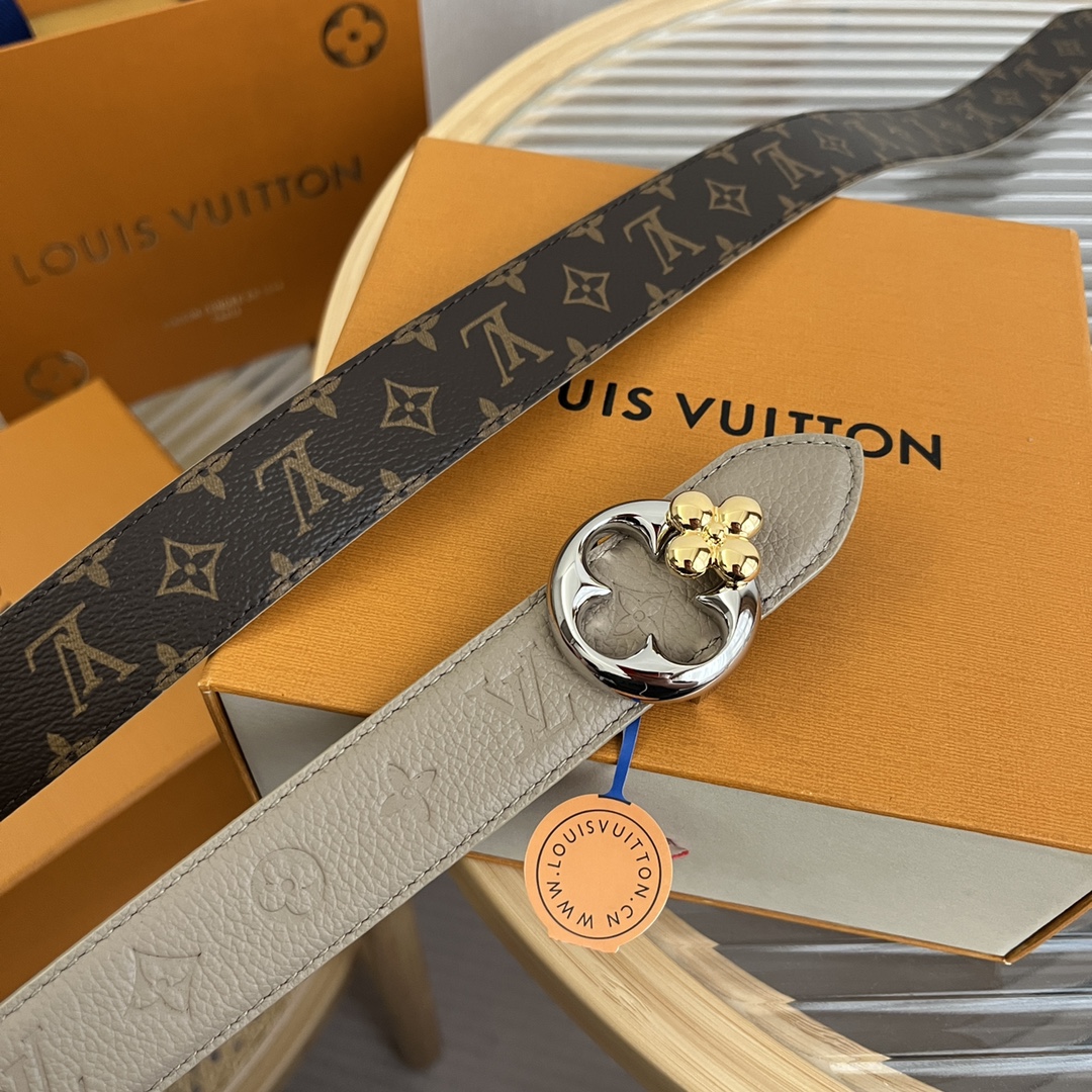 Louis Vuitton LV Women's 3cm Reversible Belt