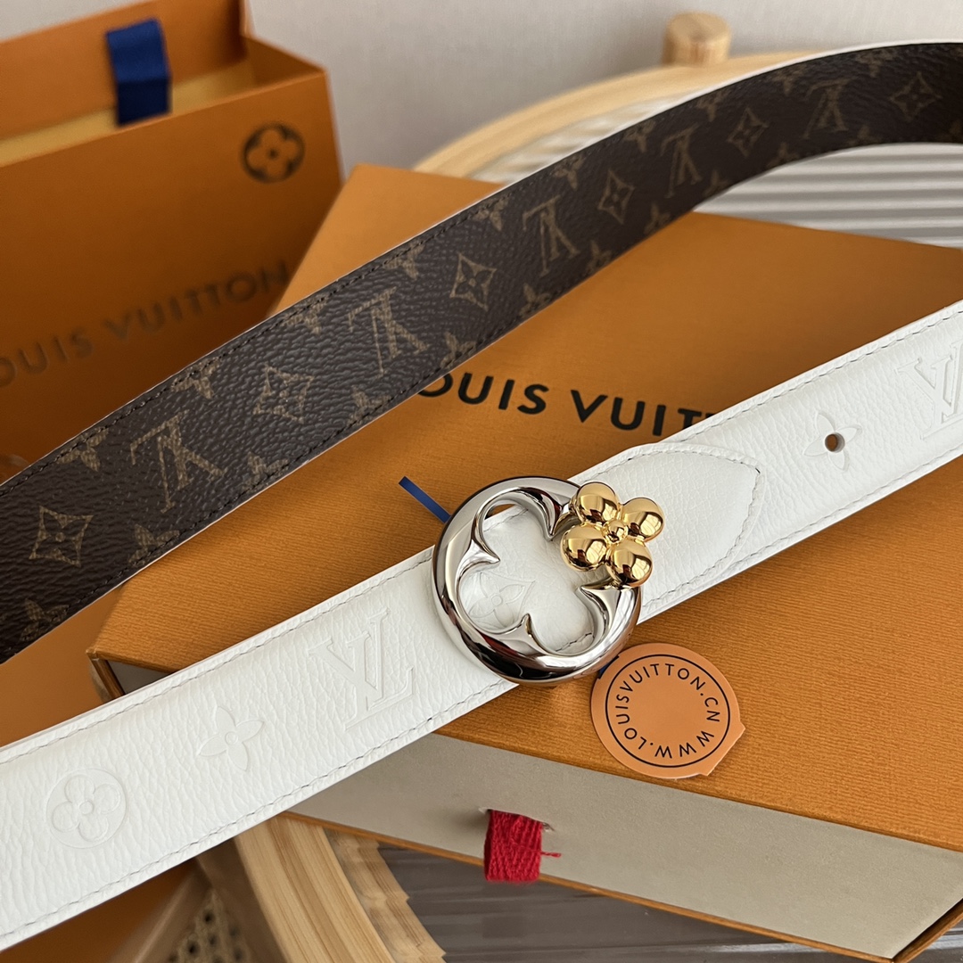 Louis Vuitton LV Women's 3cm Reversible Belt