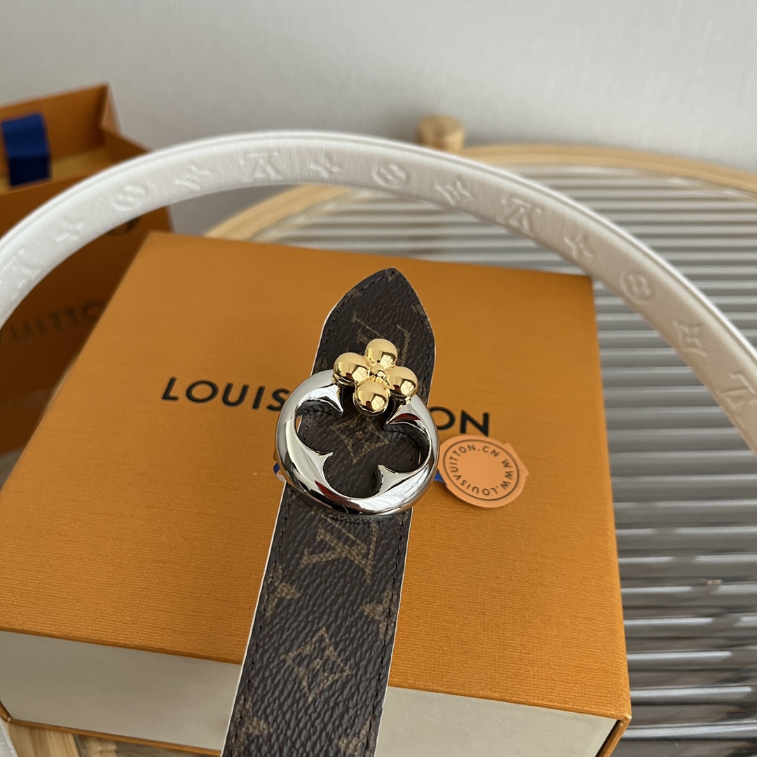 Louis Vuitton LV Women's 3cm Reversible Belt