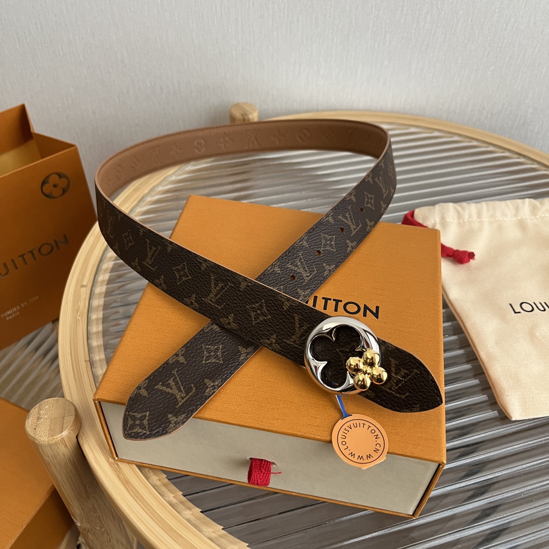 Louis Vuitton LV Women's 3cm Reversible Belt