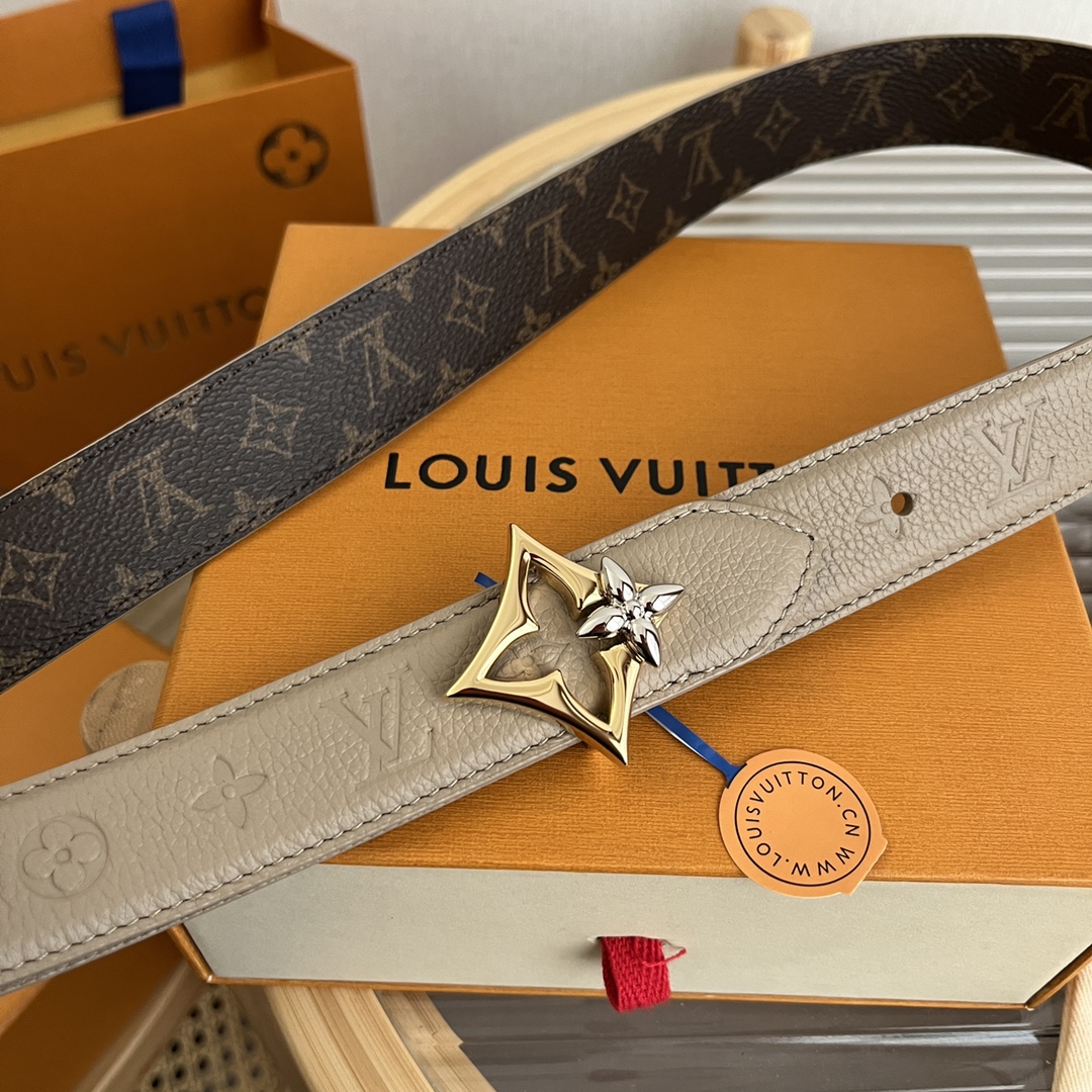 Louis Vuitton LV Women's 3cm Reversible Belt