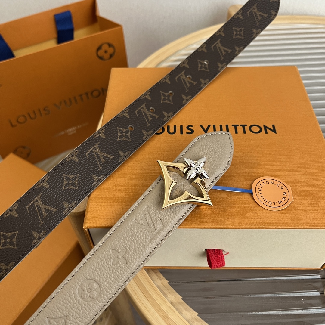 Louis Vuitton LV Women's 3cm Reversible Belt