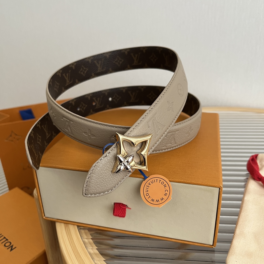 Louis Vuitton LV Women's 3cm Reversible Belt