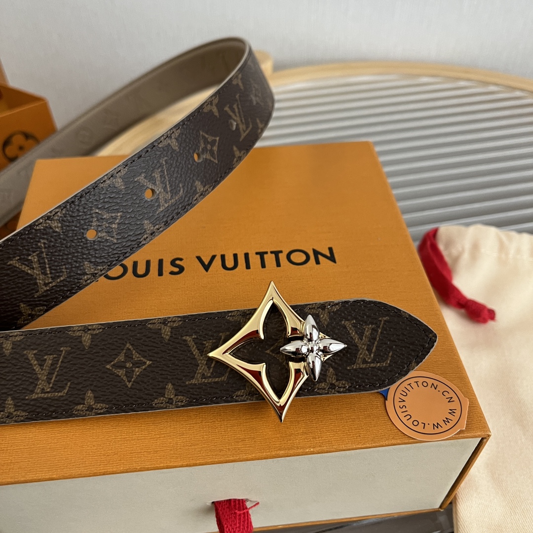 Louis Vuitton LV Women's 3cm Reversible Belt