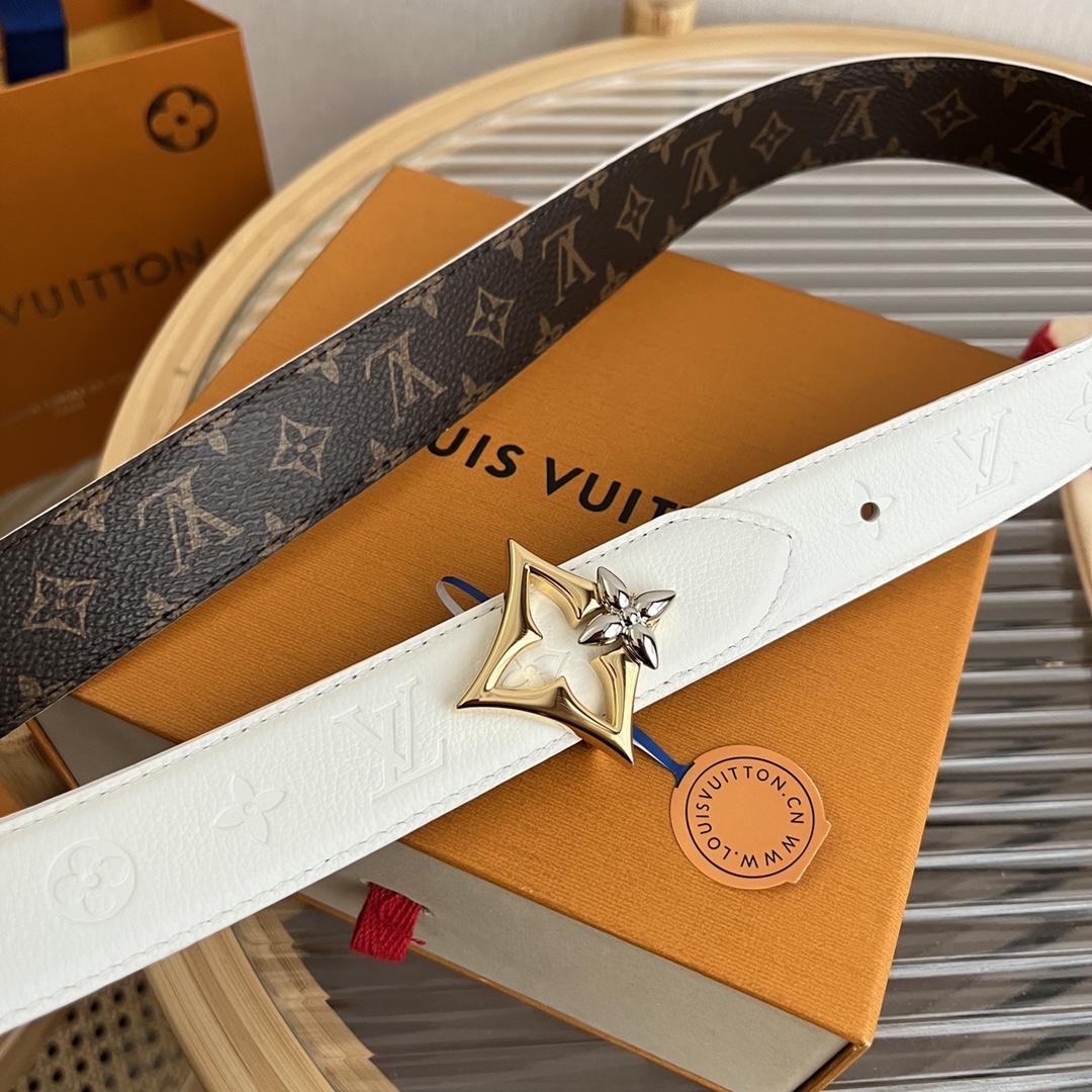 Louis Vuitton LV Women's 3cm Reversible Belt