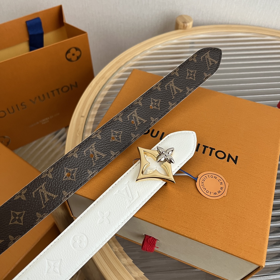 Louis Vuitton LV Women's 3cm Reversible Belt