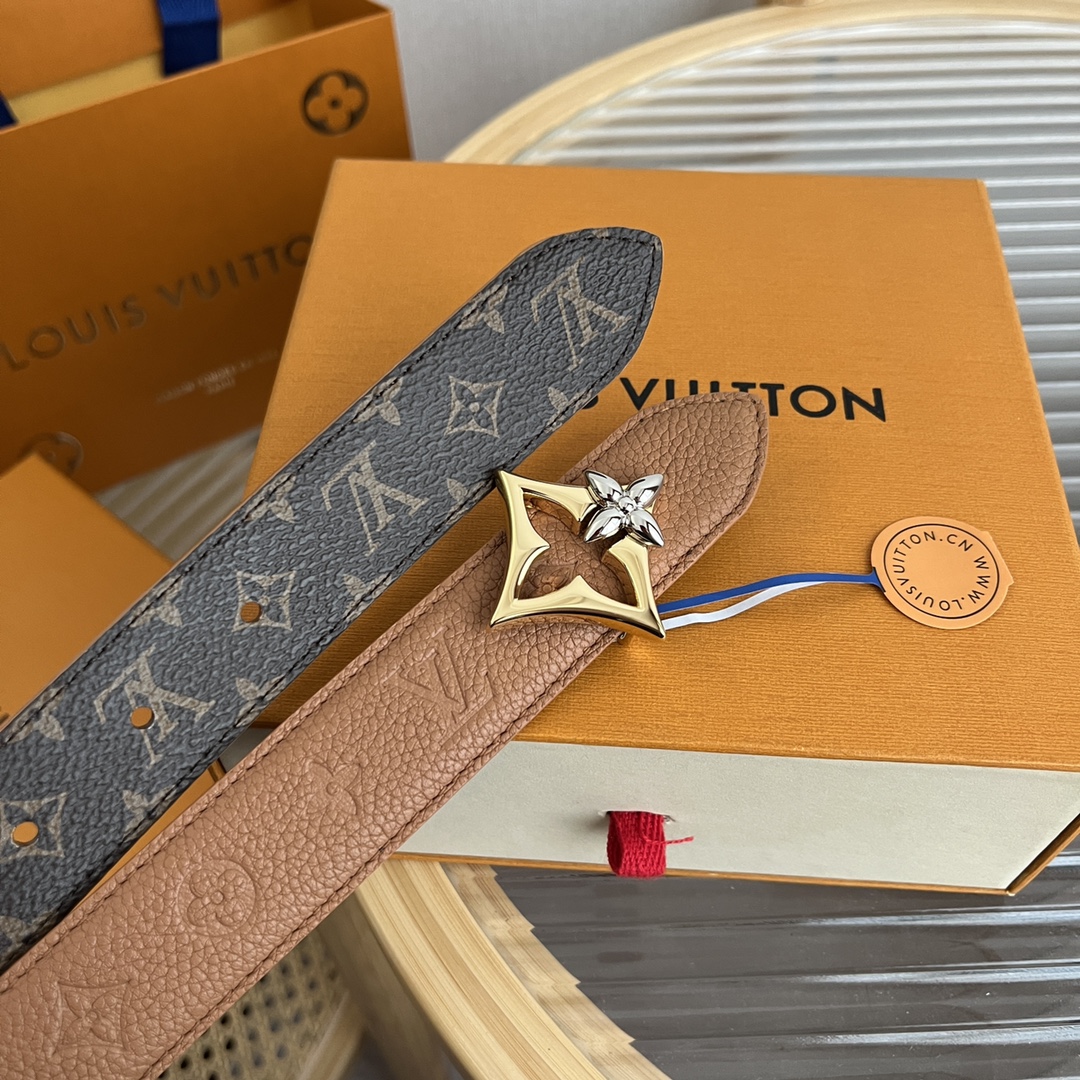 Louis Vuitton LV Women's 3cm Reversible Belt