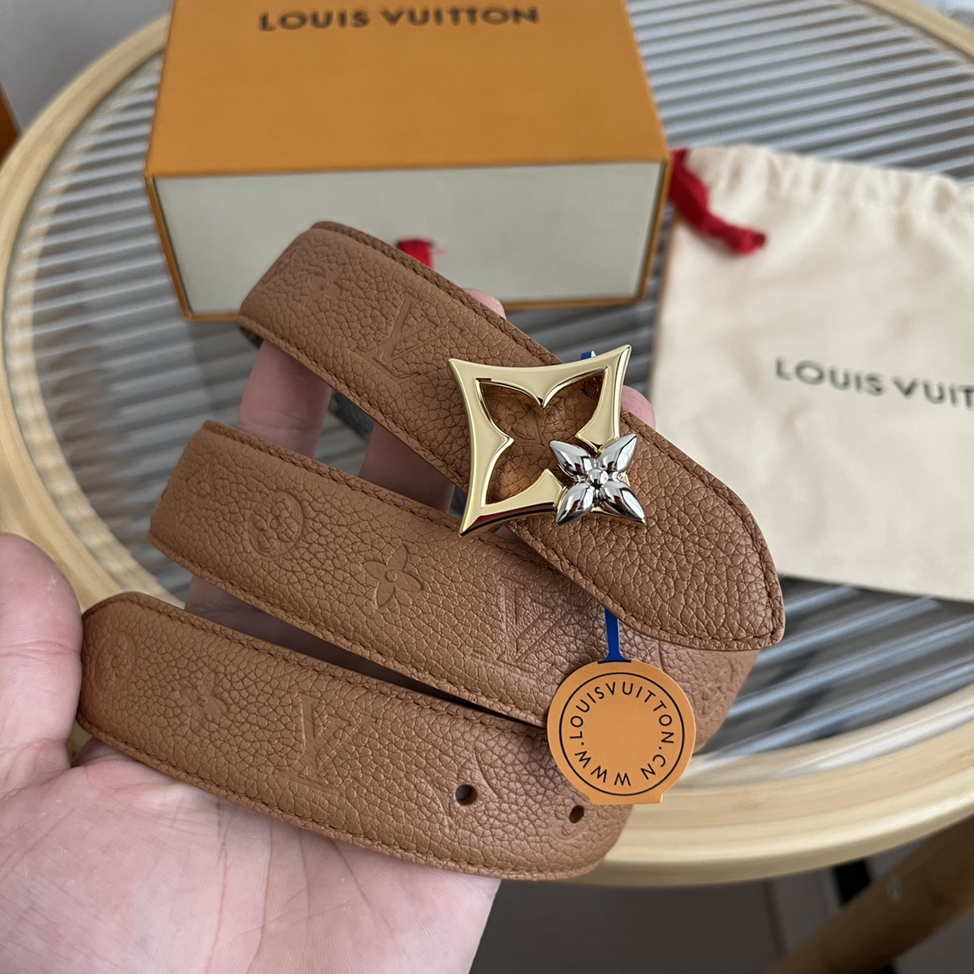 Louis Vuitton LV Women's 3cm Reversible Belt