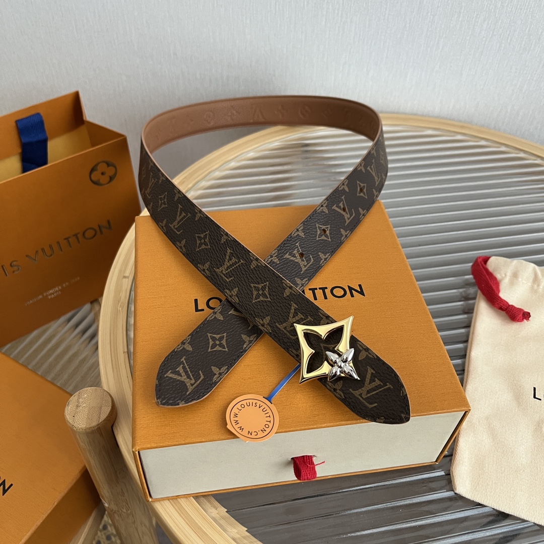 Louis Vuitton LV Women's 3cm Reversible Belt