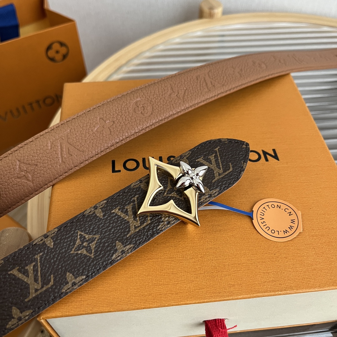 Louis Vuitton LV Women's 3cm Reversible Belt