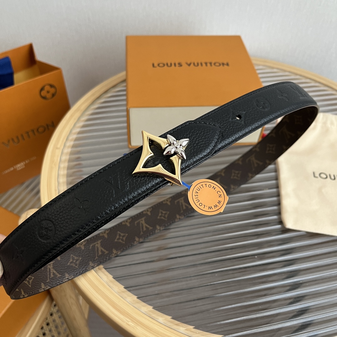 Louis Vuitton LV Women's 3cm Reversible Belt