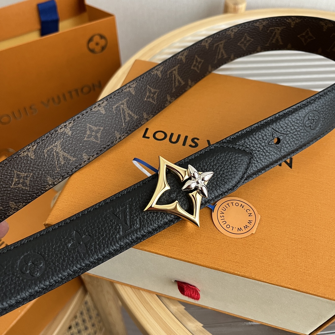 Louis Vuitton LV Women's 3cm Reversible Belt