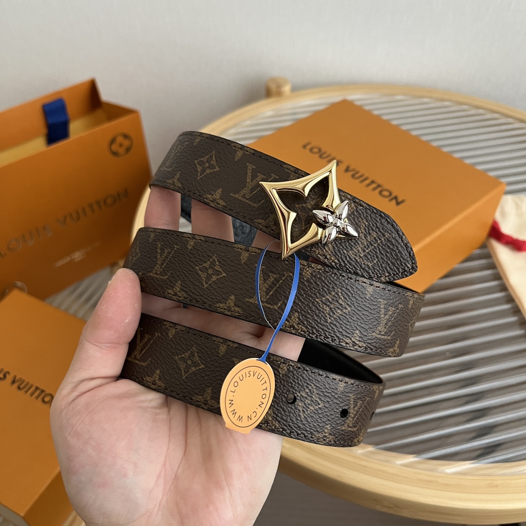 Louis Vuitton LV Women's 3cm Reversible Belt