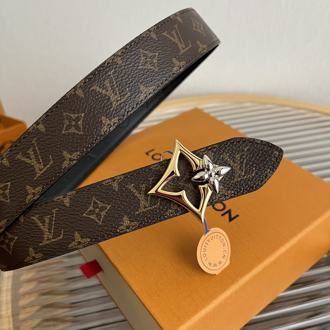 Louis Vuitton LV Women's 3cm Reversible Belt