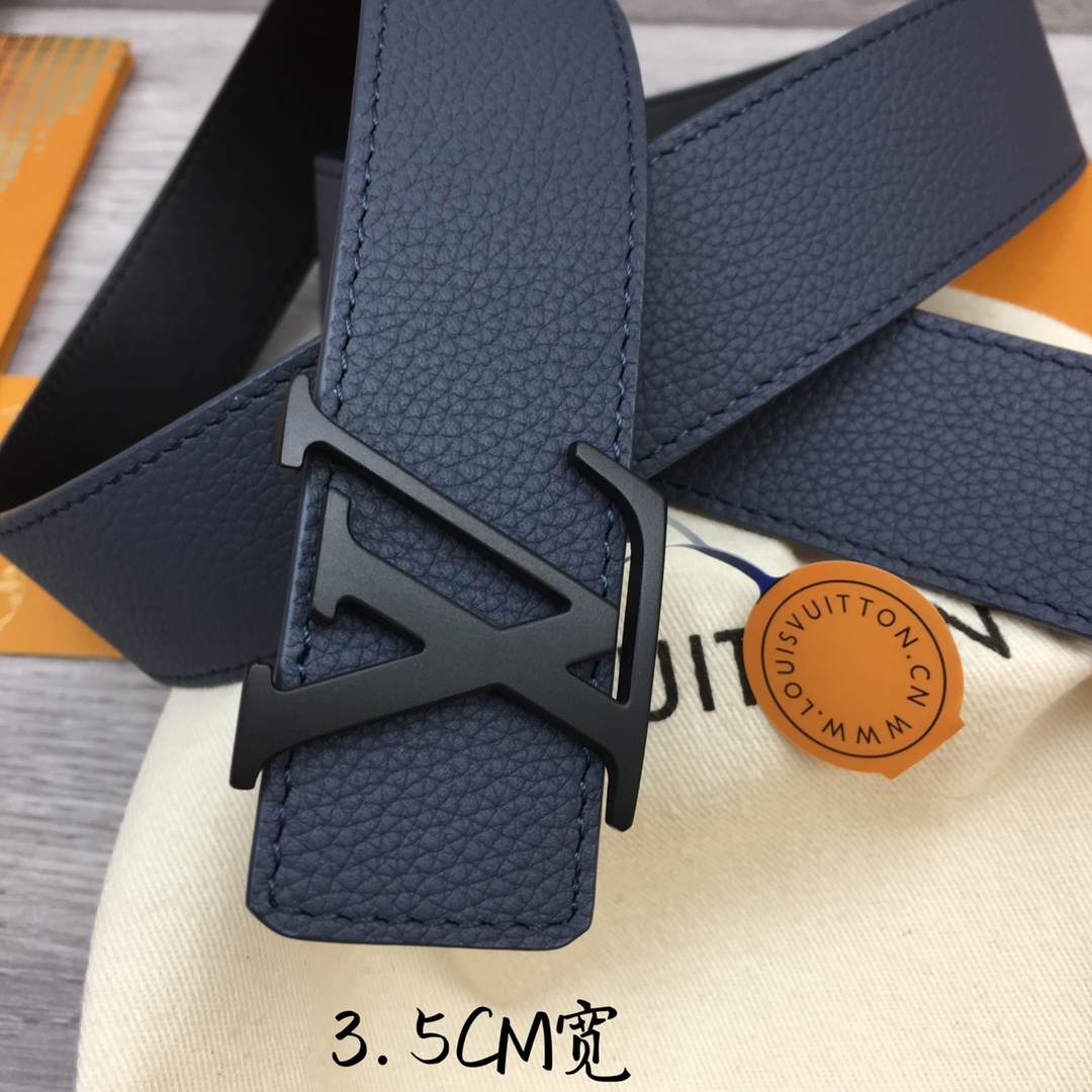 Louis Vuitton Men's Casual 3.5cm Reversible Belt