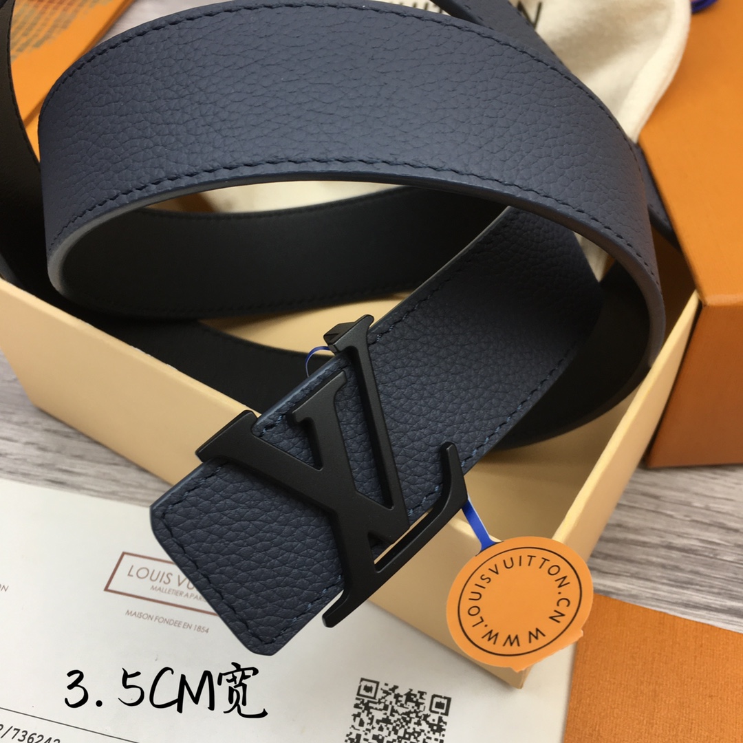 Louis Vuitton Men's Casual 3.5cm Reversible Belt