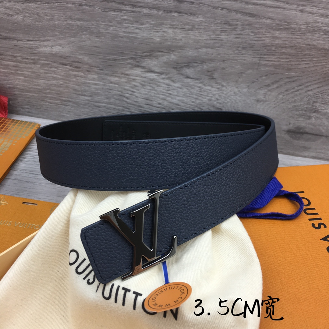 Louis Vuitton Men's Casual 3.5cm Reversible Belt