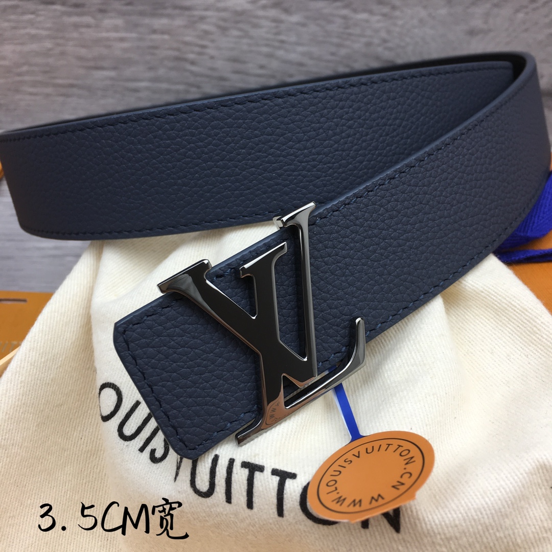 Louis Vuitton Men's Casual 3.5cm Reversible Belt