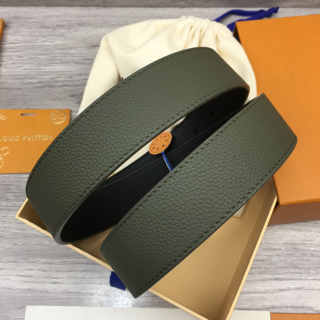 Louis Vuitton Men's Casual 3.5cm Reversible Belt