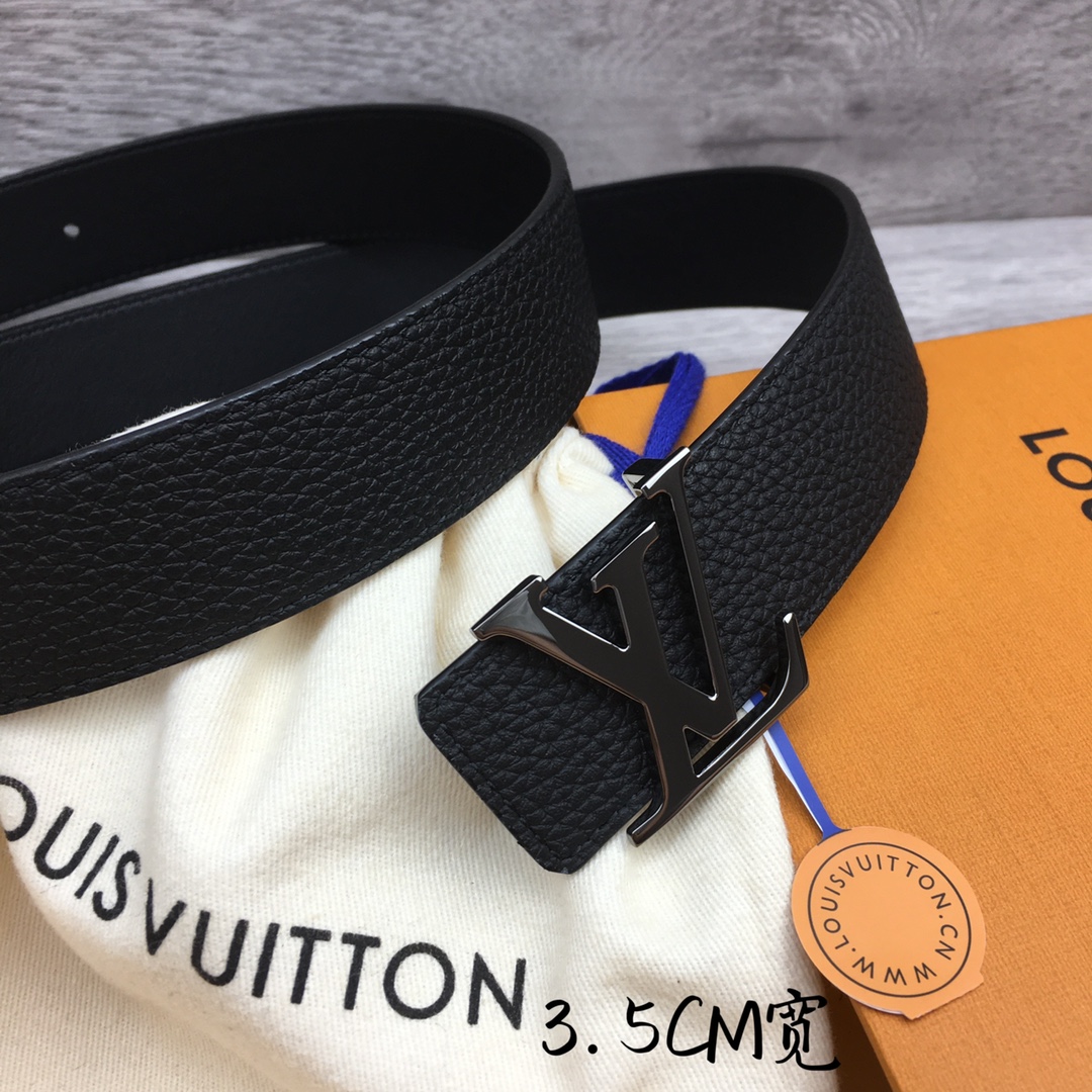 Louis Vuitton Men's Casual 3.5cm Reversible Belt