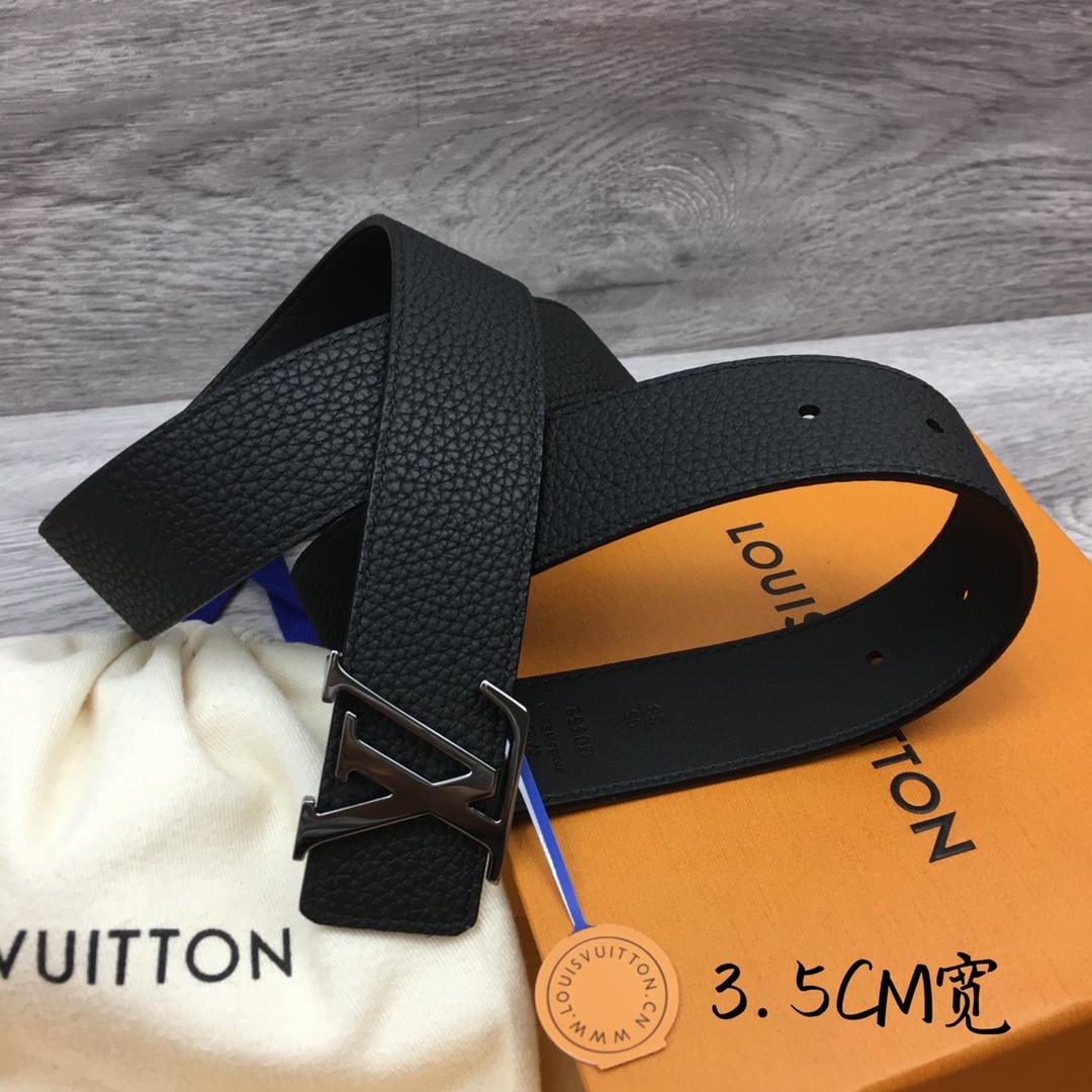 Louis Vuitton Men's Casual 3.5cm Reversible Belt